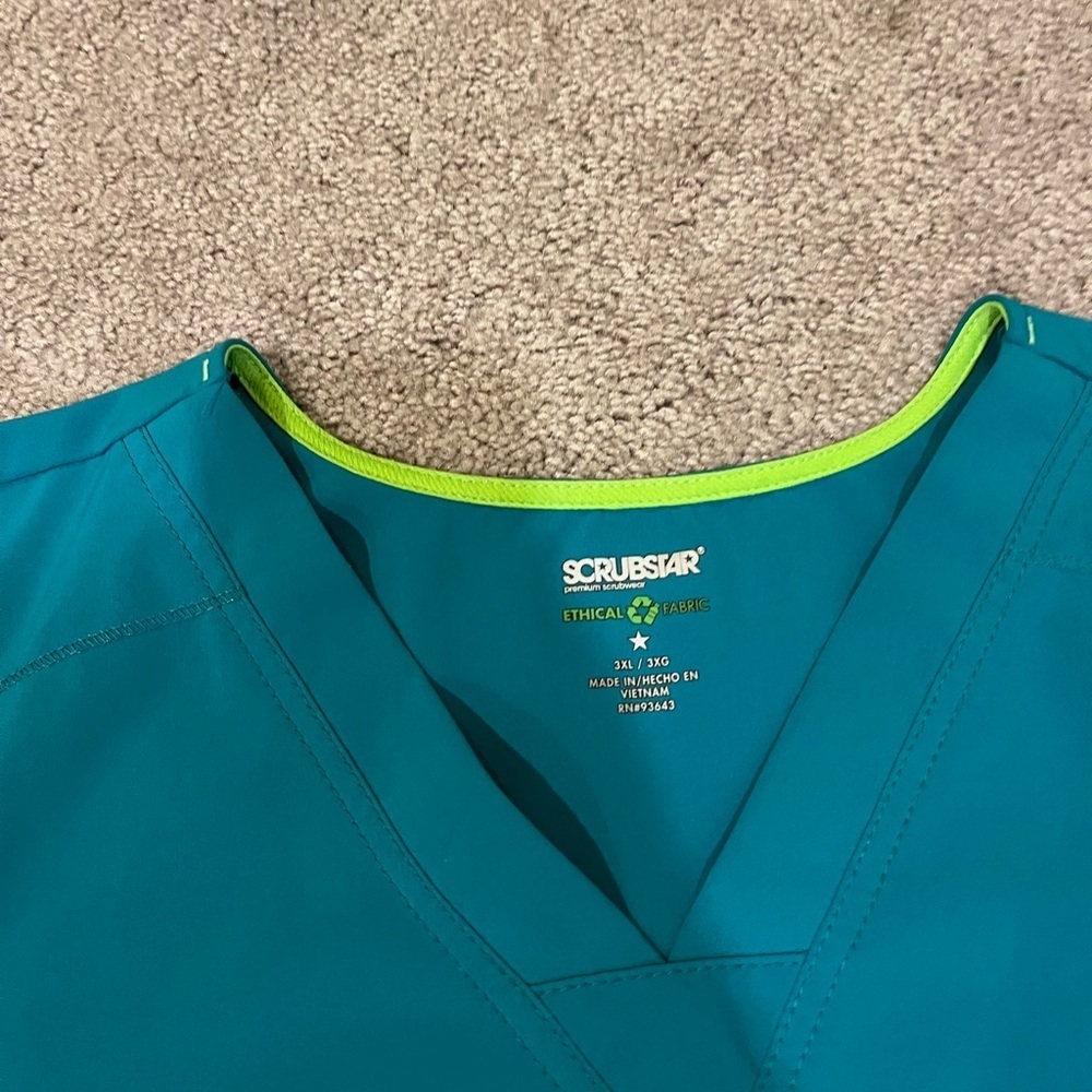 Scrubstar V-neck Scrub Top - Picture 4 of 10